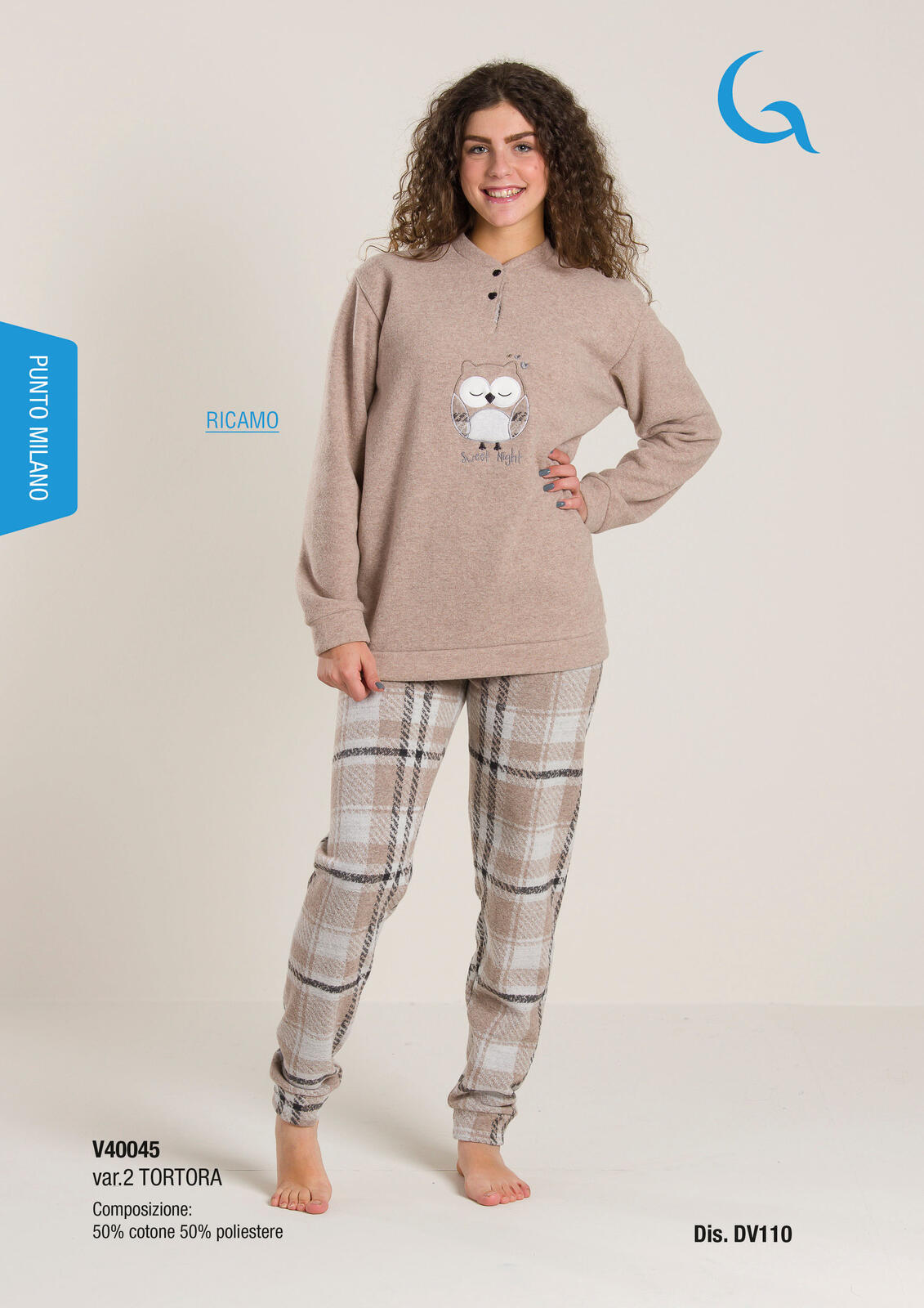 PIGIAMA RAGAZZA M/L V40045 Tellini S.r.l. Ingrosso Abbigliamento